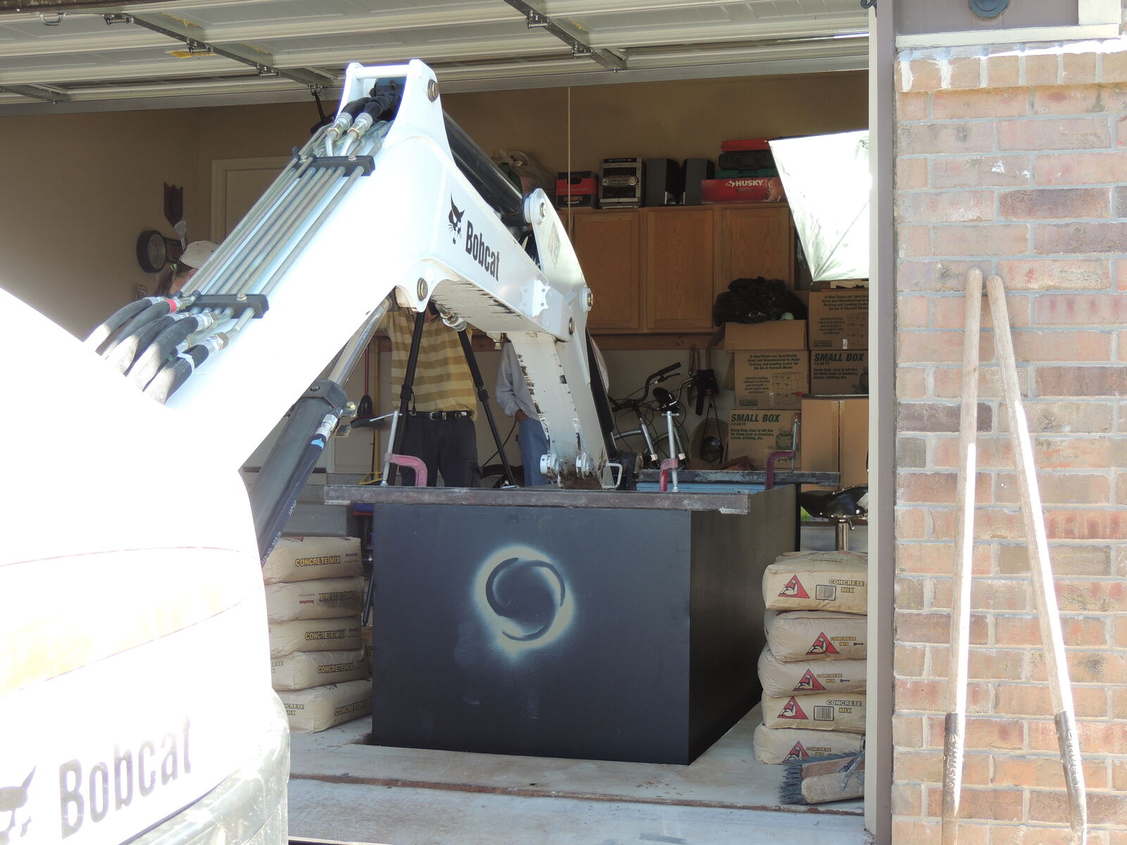 Smart Shelters storm shelter installation near Edmond, OK