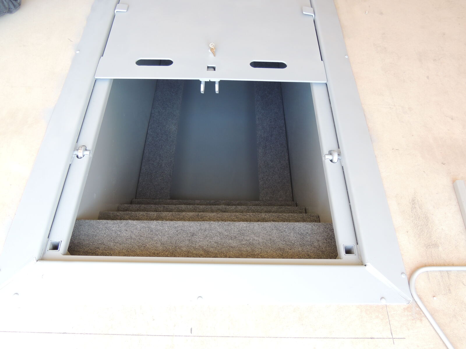 Smart Shelters storm shelter installation near Yukon, OK