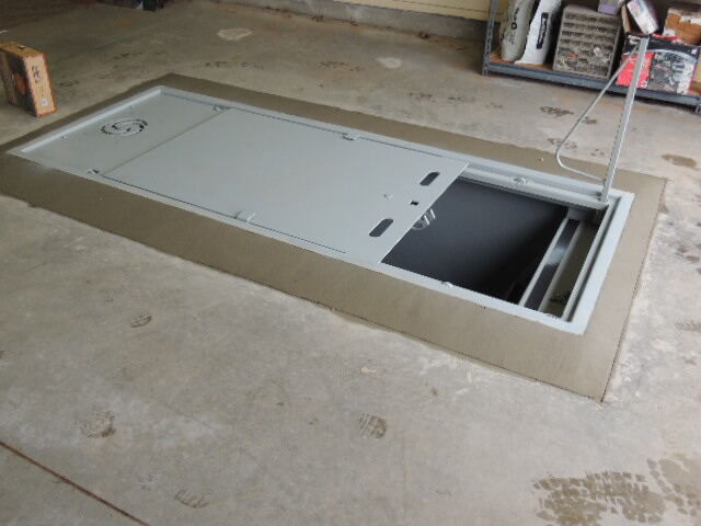 Smart Shelters storm shelter installation in Oklahoma City, OK