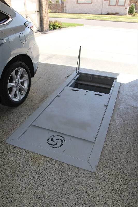 Smart Shelters storm shelter installation in Oklahoma City, OK